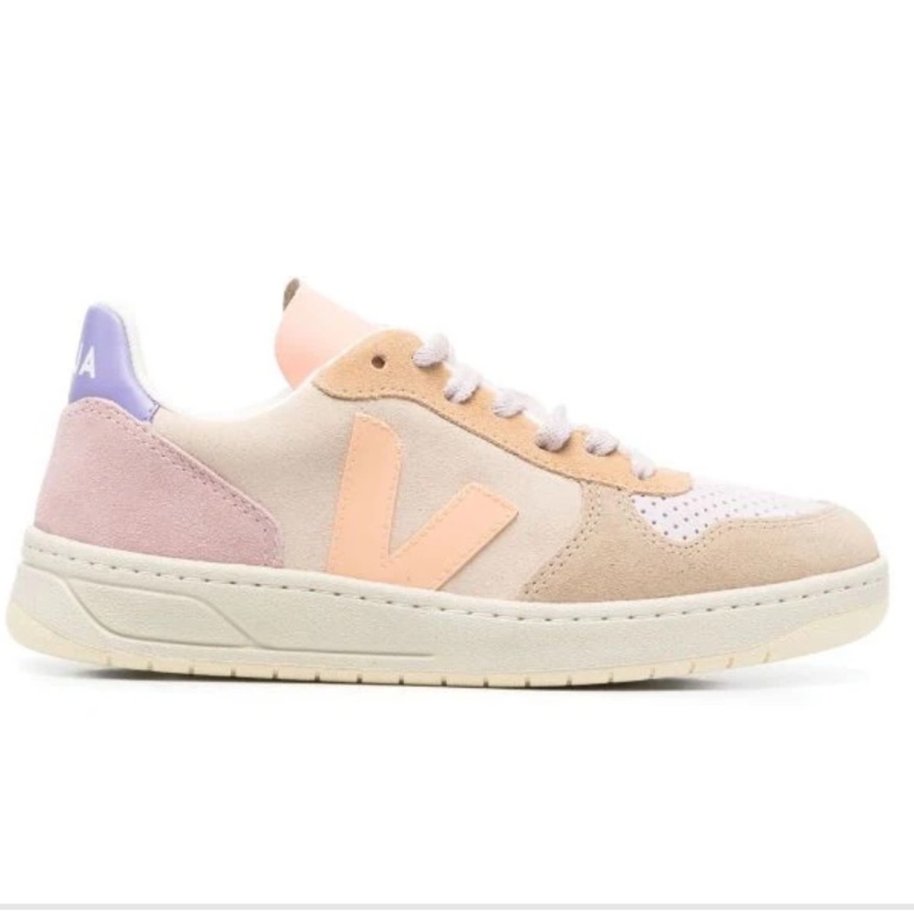 VEJA V-10 Paneled Pastel Shoe